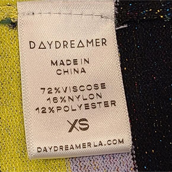 Free People Cosmic Shimmer Pullover by Daydreamer Long-sleeved Top | XS - Picture 7 of 9